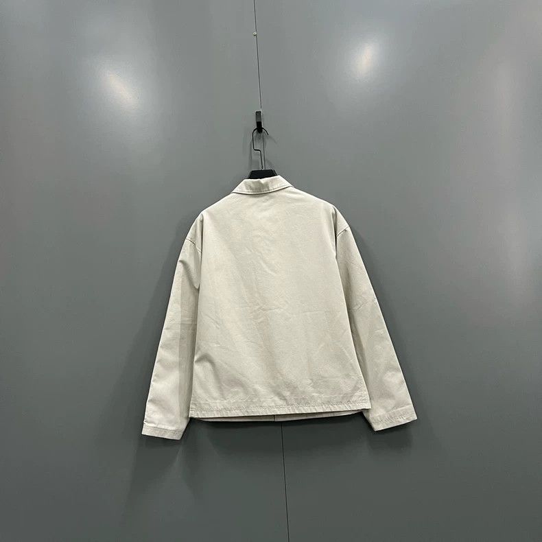 Louis Vuitton louis vuitton beige logo work jacket Size US L / EU 52-54 / 3 - 2 Thumbnail
