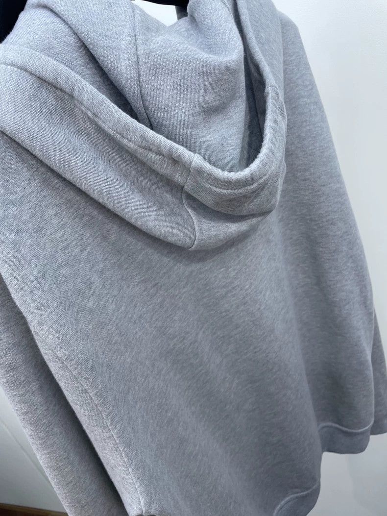 Hermes Hermes 24 gray hooded fleece Size US S / EU 44-46 / 1 - 6 Thumbnail