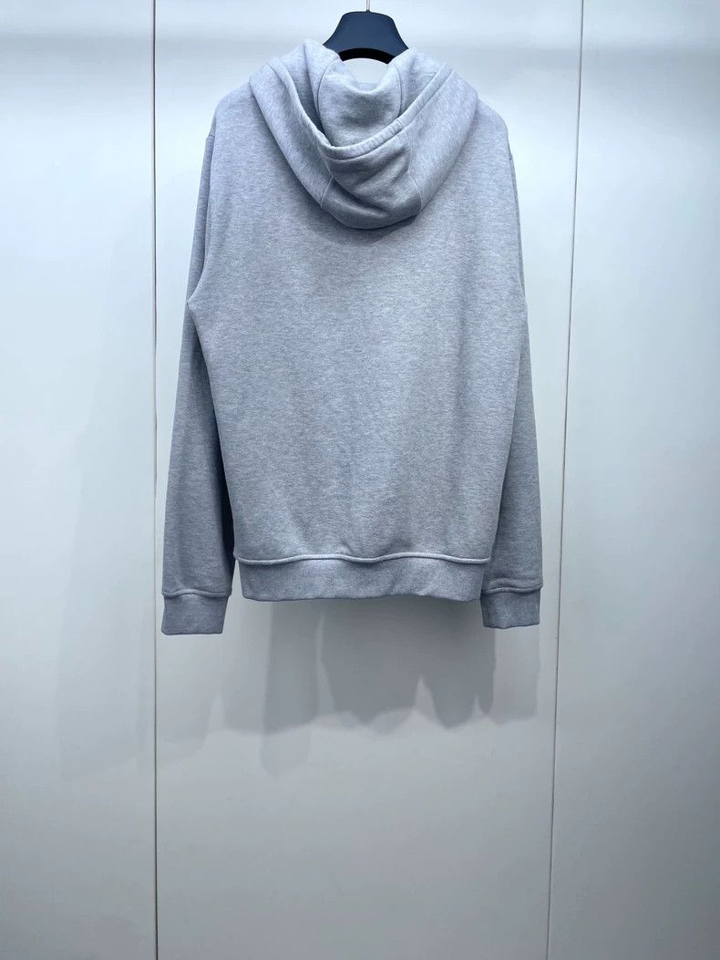 Hermes Hermes 24 gray hooded fleece Size US S / EU 44-46 / 1 - 2 Thumbnail