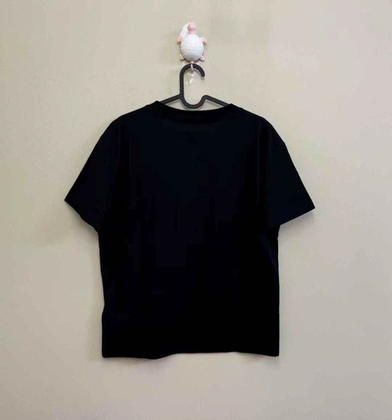 Louis Vuitton LOUIS VUITTON Black Embroidered Tee Size US XL / EU 56 / 4 - 4 Thumbnail