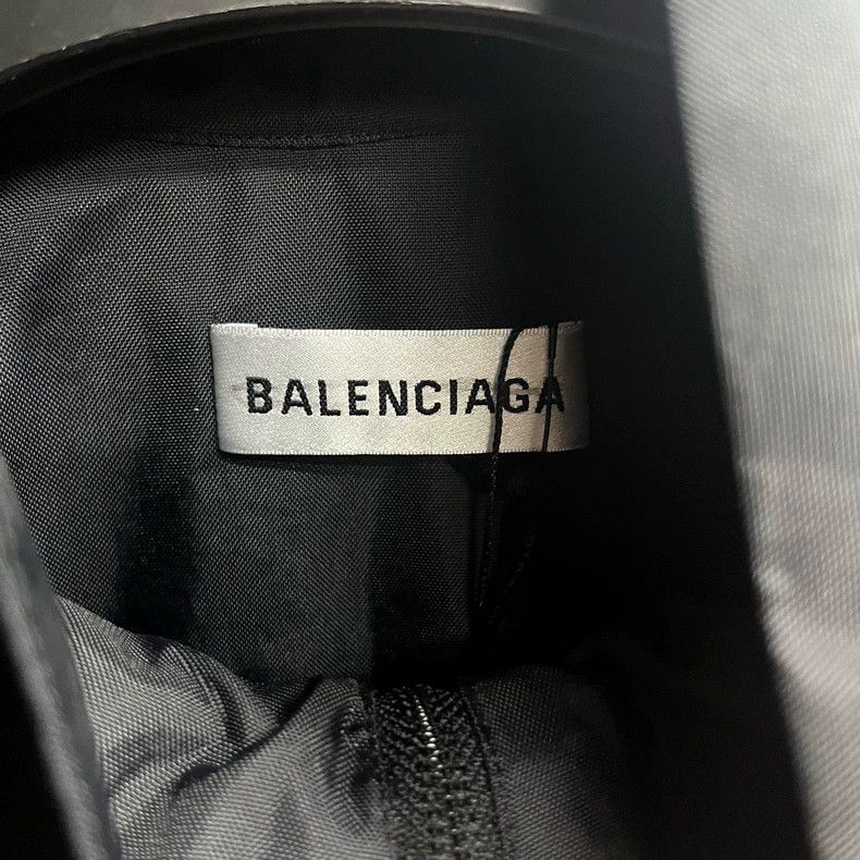 Balenciaga balenciaga black logo print jacket Size US XS / EU 42 / 0 - 2 Thumbnail