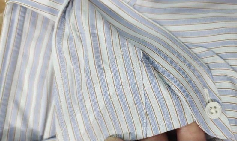 Ermenegildo Zegna Ermenegildo Zegna Men's Long Sleeve Shirt Size US L / EU 52-54 / 3 - 4 Thumbnail