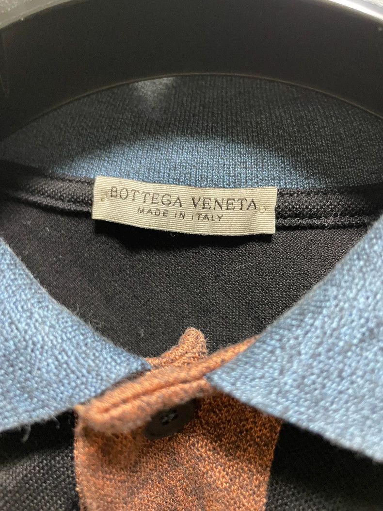 Bottega Veneta BottegaVeneta Color - Block Polo Shirt T - Shirt Size US L / EU 52-54 / 3 - 3 Thumbnail