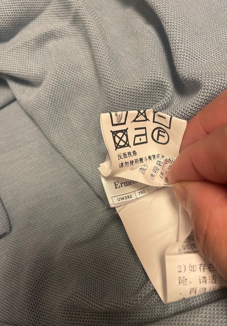 Ermenegildo Zegna Zegna light blue short sleeve polo Size US XS / EU 42 / 0 - 9 Thumbnail