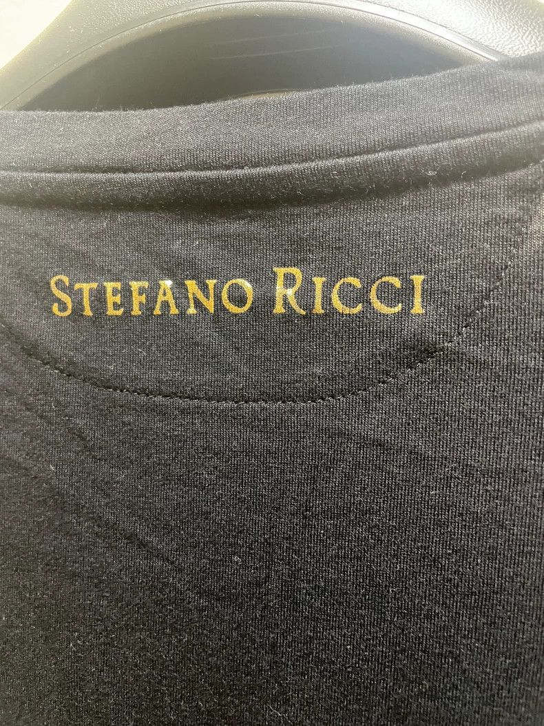 Stefano Ricci Stefano Ricci Black Short Sleeve T-Shirt Size US M / EU 48-50 / 2 - 4 Thumbnail