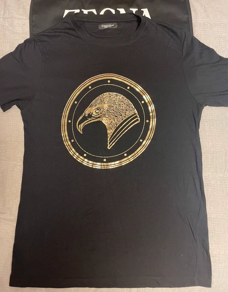 Stefano Ricci Stefano Ricci Black Short Sleeve T-Shirt Size US M / EU 48-50 / 2 - 3 Thumbnail