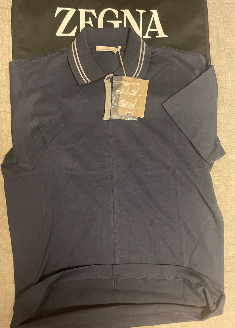 Ermenegildo Zegna Zegna Short Sleeve Polo Shirt Size US XS / EU 42 / 0 - 4 Thumbnail