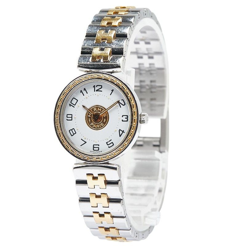 Hermes Hermes Hermes Sellier Stainless Steel Metal Quartz Size ONE SIZE - 3 Thumbnail