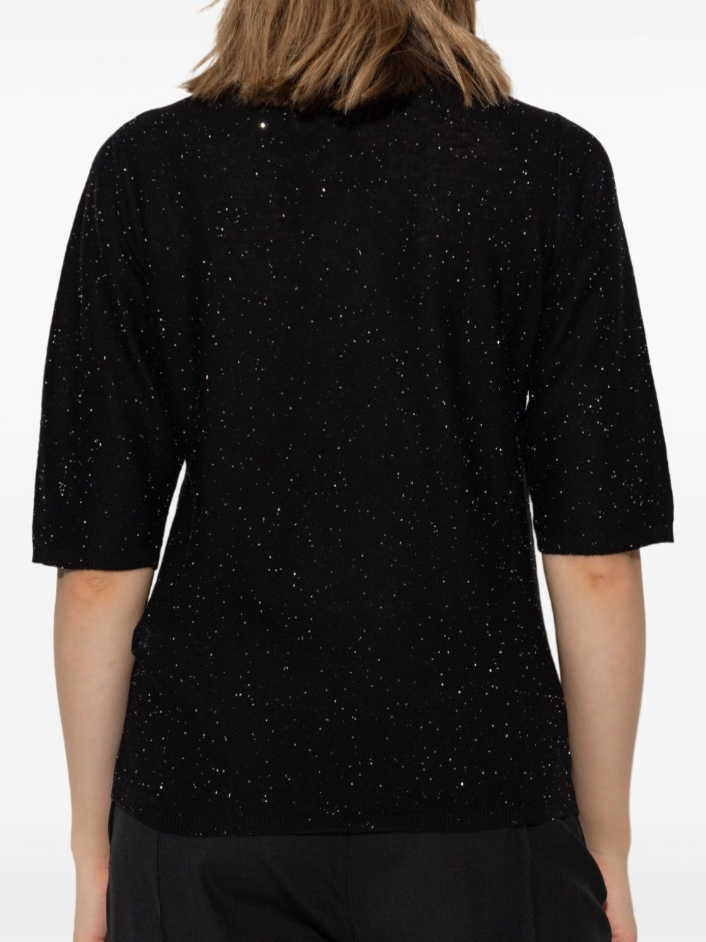 WOOL CREWNECK TOP