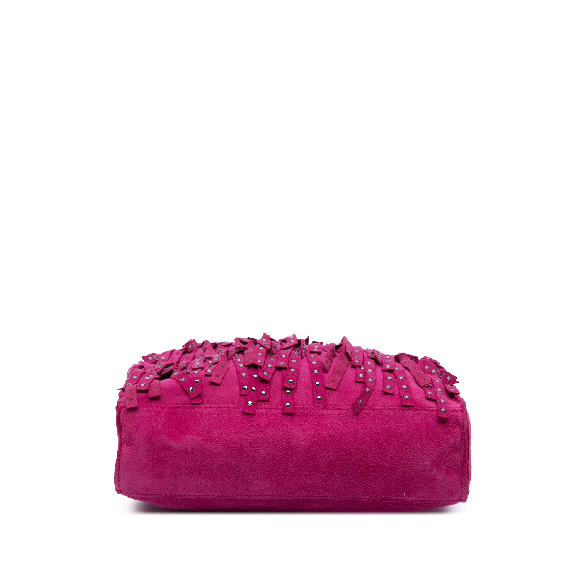 Chanel Chanel Mini Suede Studded Fringe Tote Size ONE SIZE - 3 Thumbnail