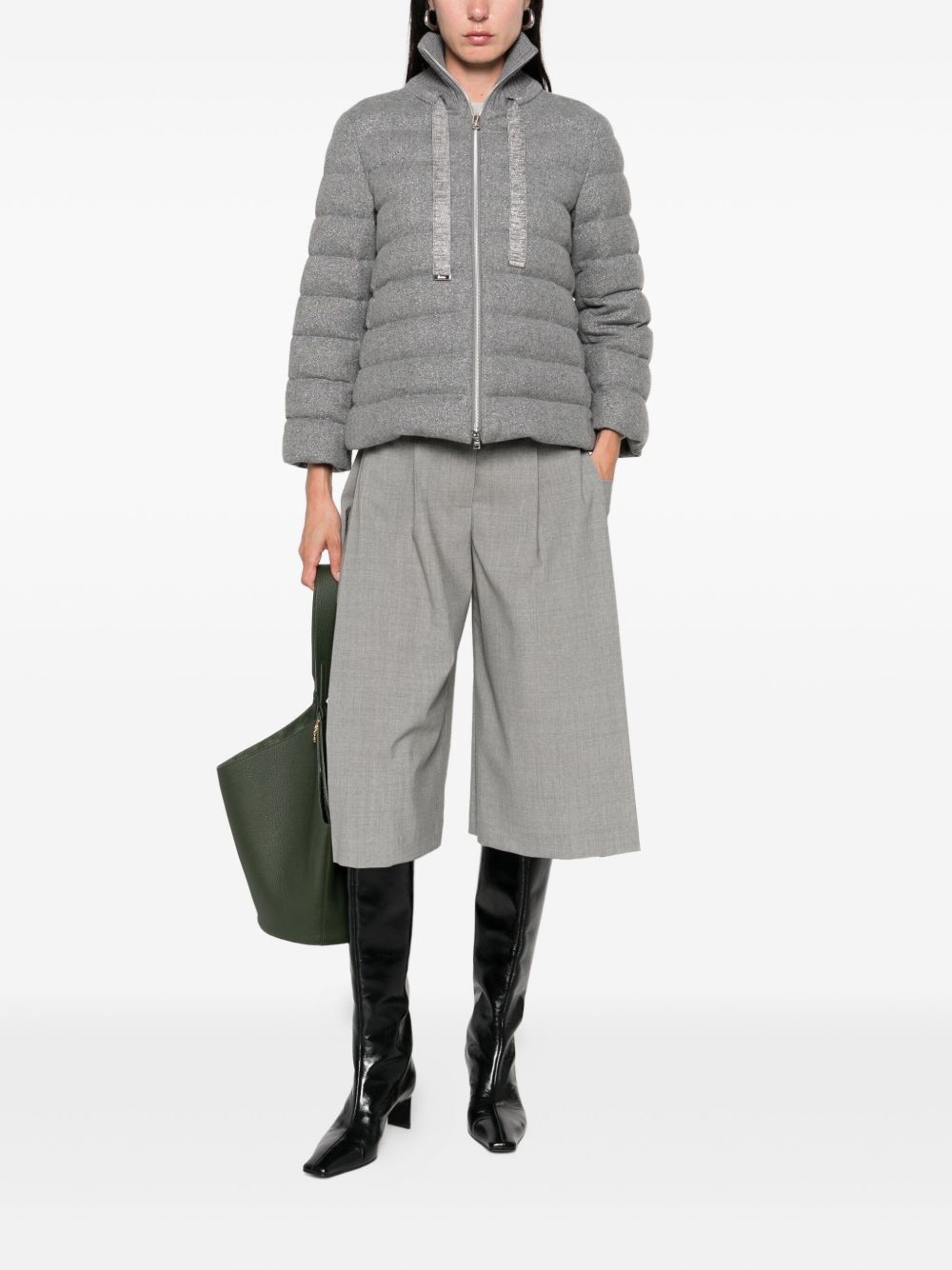 CASHMERE AND WOOL PADDED JACKET Coats