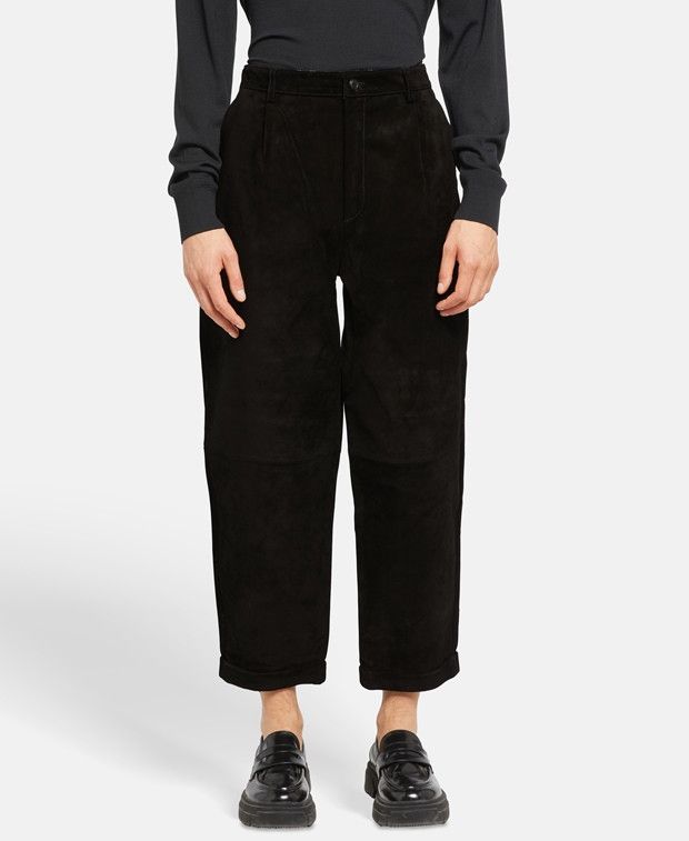 Etro Leather trousers Size US 44 / EU 60 - 2 Thumbnail