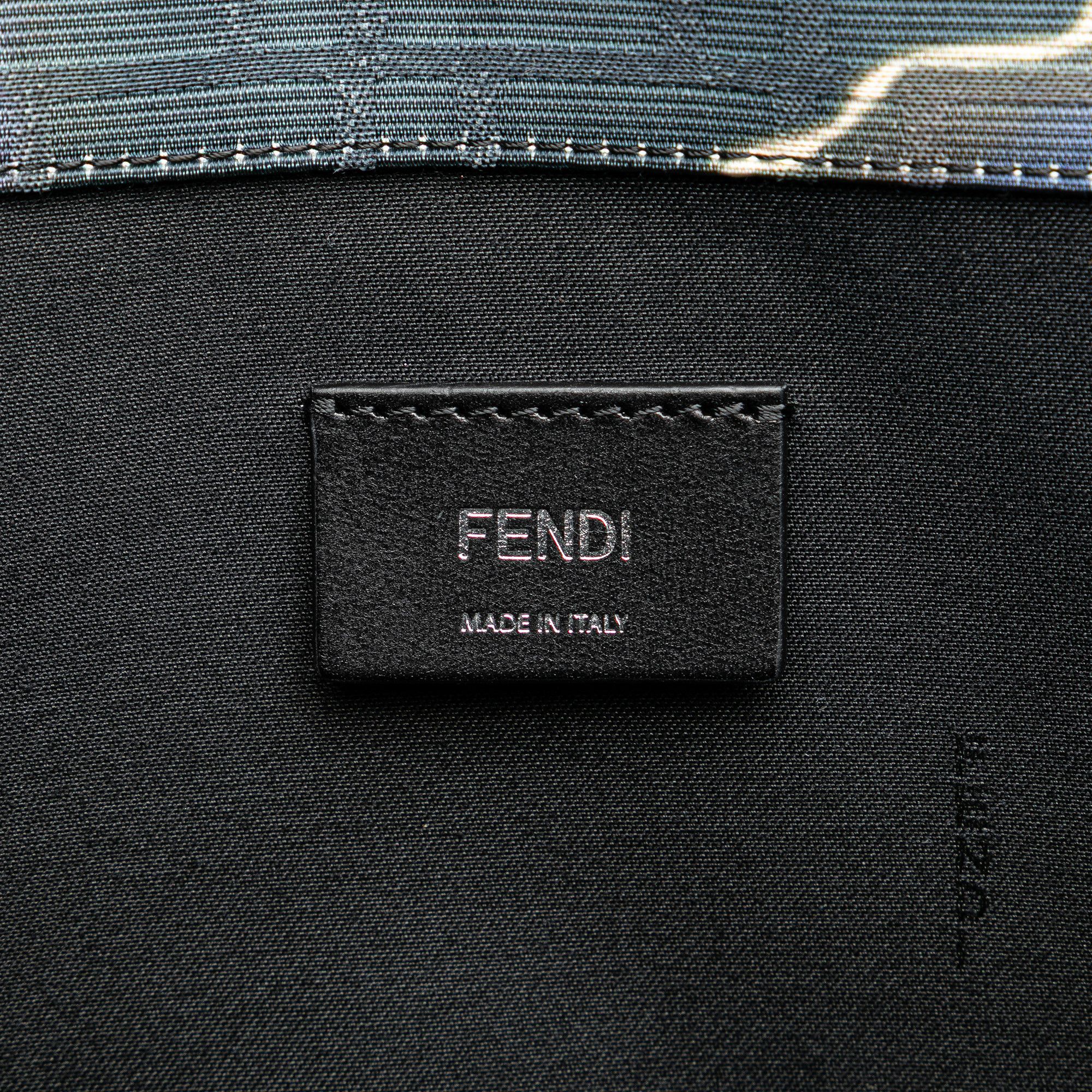 Fendi Fendi Large Zucca Jacquard Tie Dye Sunset Shopper Tote Size ONE SIZE - 5 Thumbnail