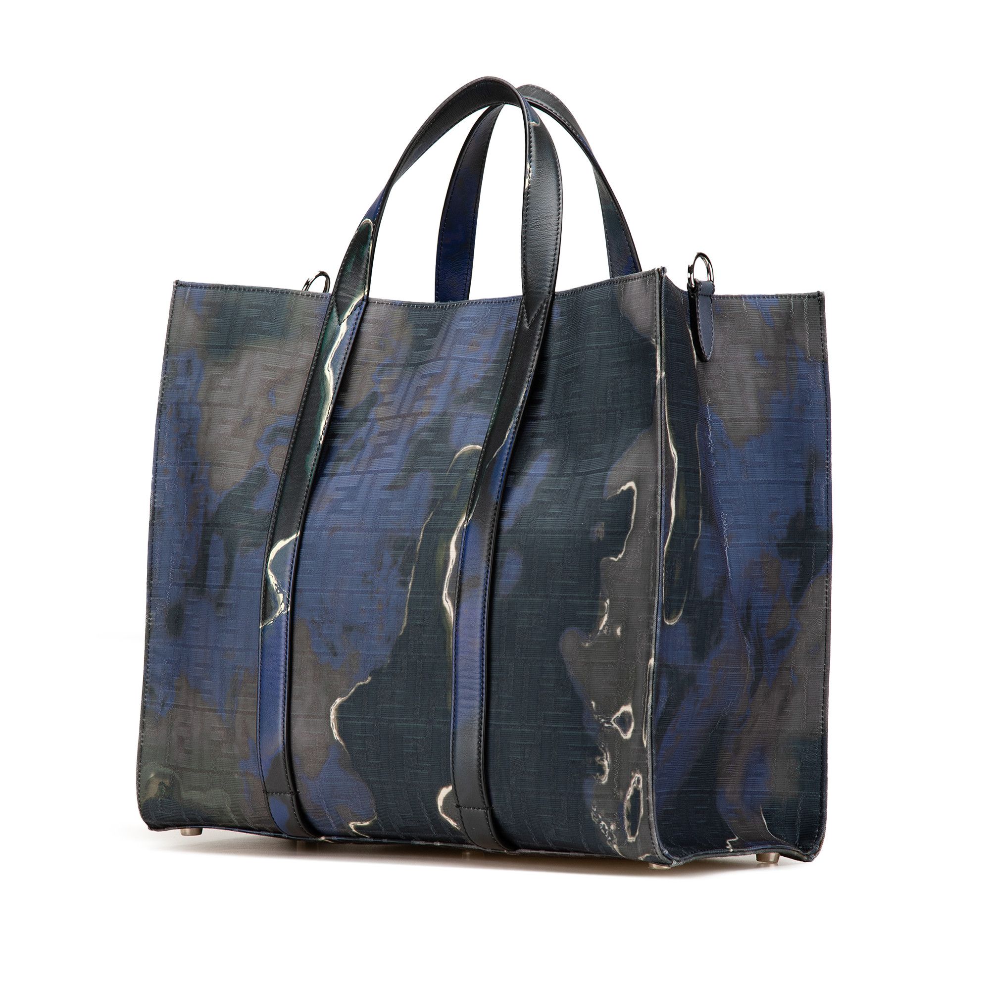 Fendi Fendi Large Zucca Jacquard Tie Dye Sunset Shopper Tote Size ONE SIZE - 2 Thumbnail