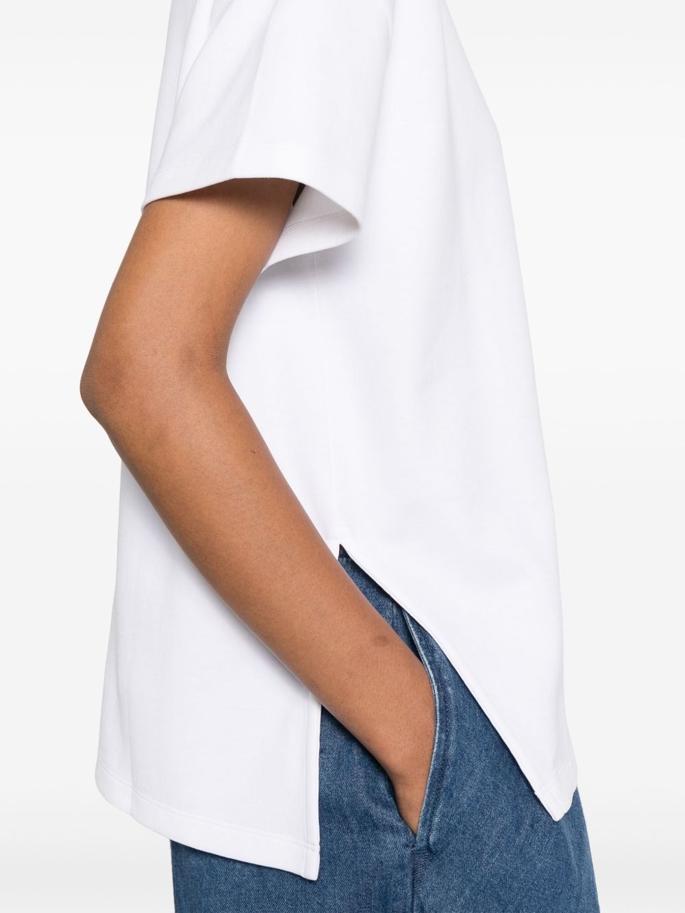 Loewe ASYMMETRIC COTTON T-SHIRT Size L / US 10 / IT 46 - 3 Thumbnail