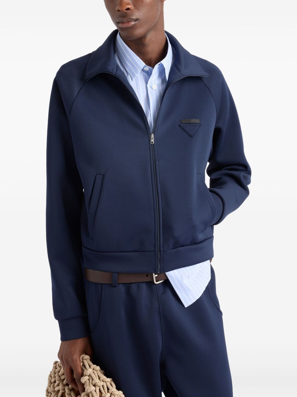 Prada ZIPPED SWEATSHIRT Size US M / EU 48-50 / 2 - 4 Thumbnail