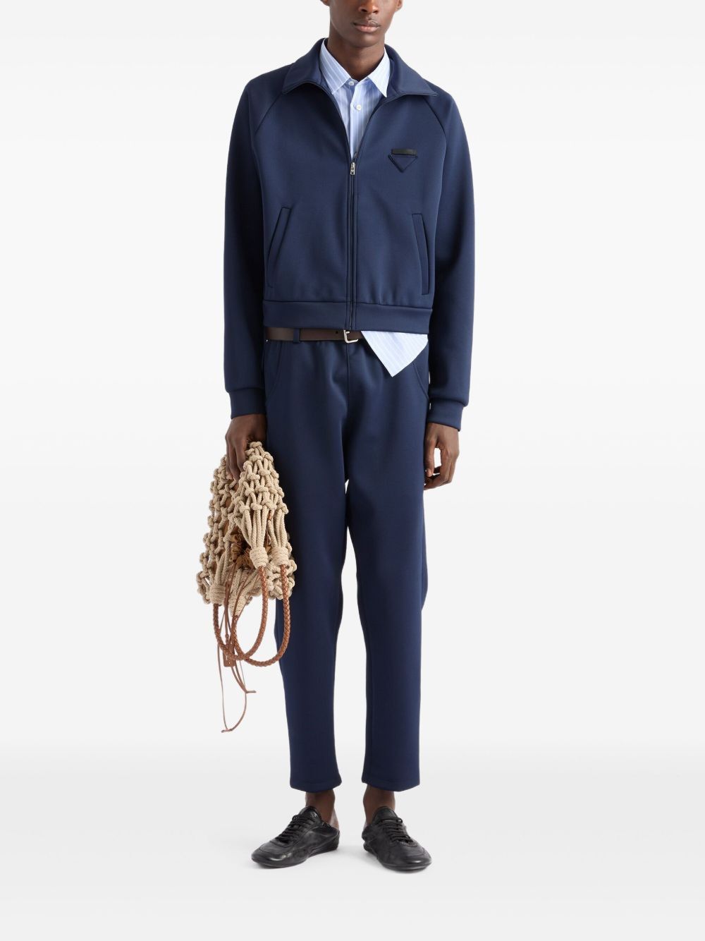 Prada ZIPPED SWEATSHIRT Size US M / EU 48-50 / 2 - 5 Thumbnail