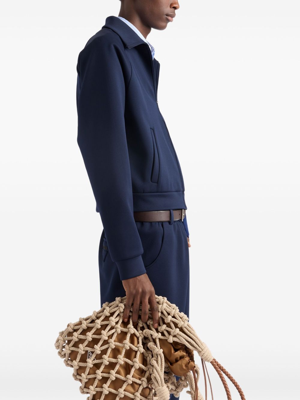 Prada ZIPPED SWEATSHIRT Size US M / EU 48-50 / 2 - 3 Thumbnail