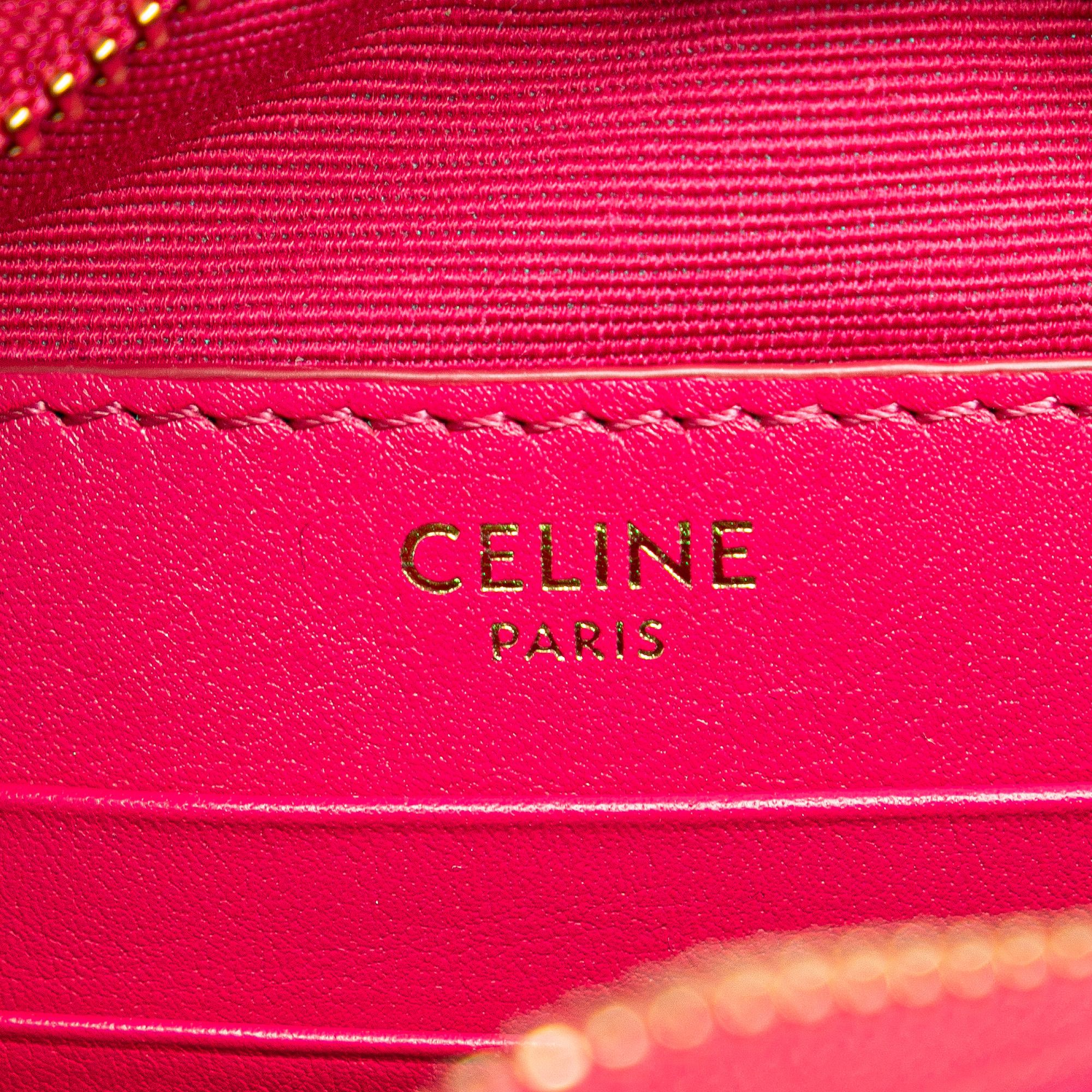 Celine Celine Quilted Calfskin C Charm Crossbody Size ONE SIZE - 5 Thumbnail