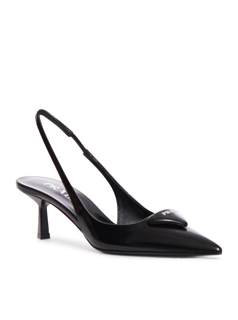 Prada Patent leather slingback pumps Size US 8 / IT 38 - 2 Thumbnail
