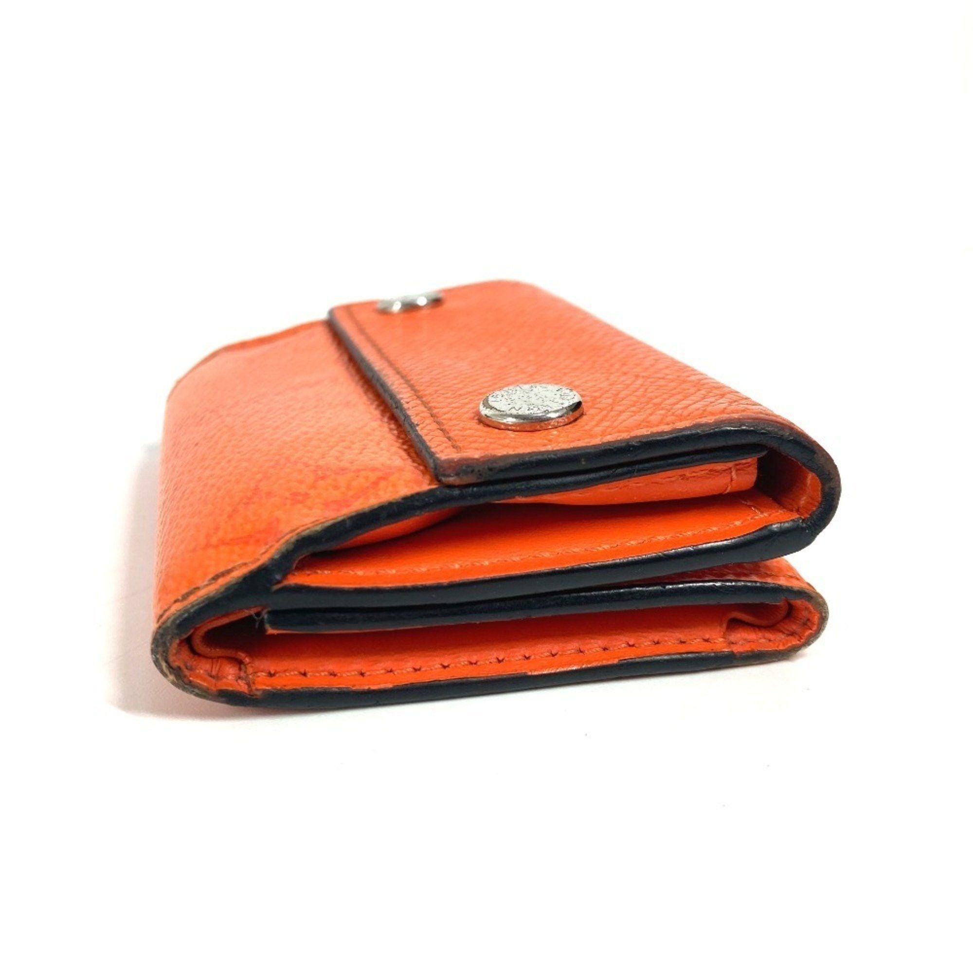 Louis Vuitton LOUIS VUITTON M69245 Taiga Rama Discovery Compact Wallet Tri-fold Leather Monogram Canvas Men's Women's Volcano Orange Size ONE SIZE - 3 Thumbnail