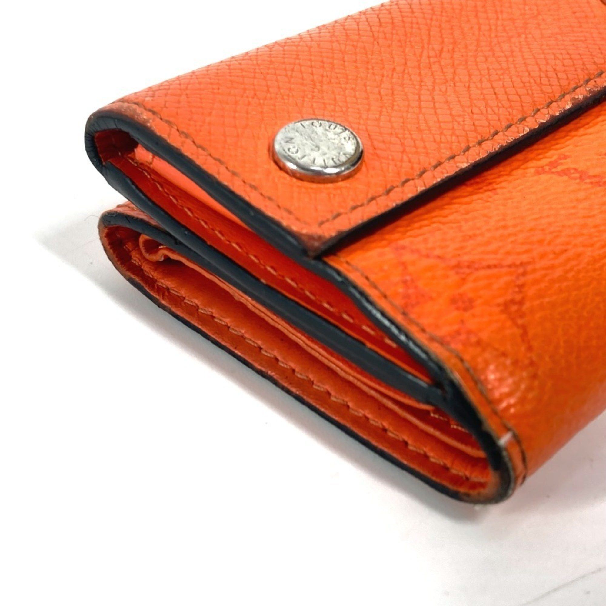 Louis Vuitton LOUIS VUITTON M69245 Taiga Rama Discovery Compact Wallet Tri-fold Leather Monogram Canvas Men's Women's Volcano Orange Size ONE SIZE - 5 Thumbnail