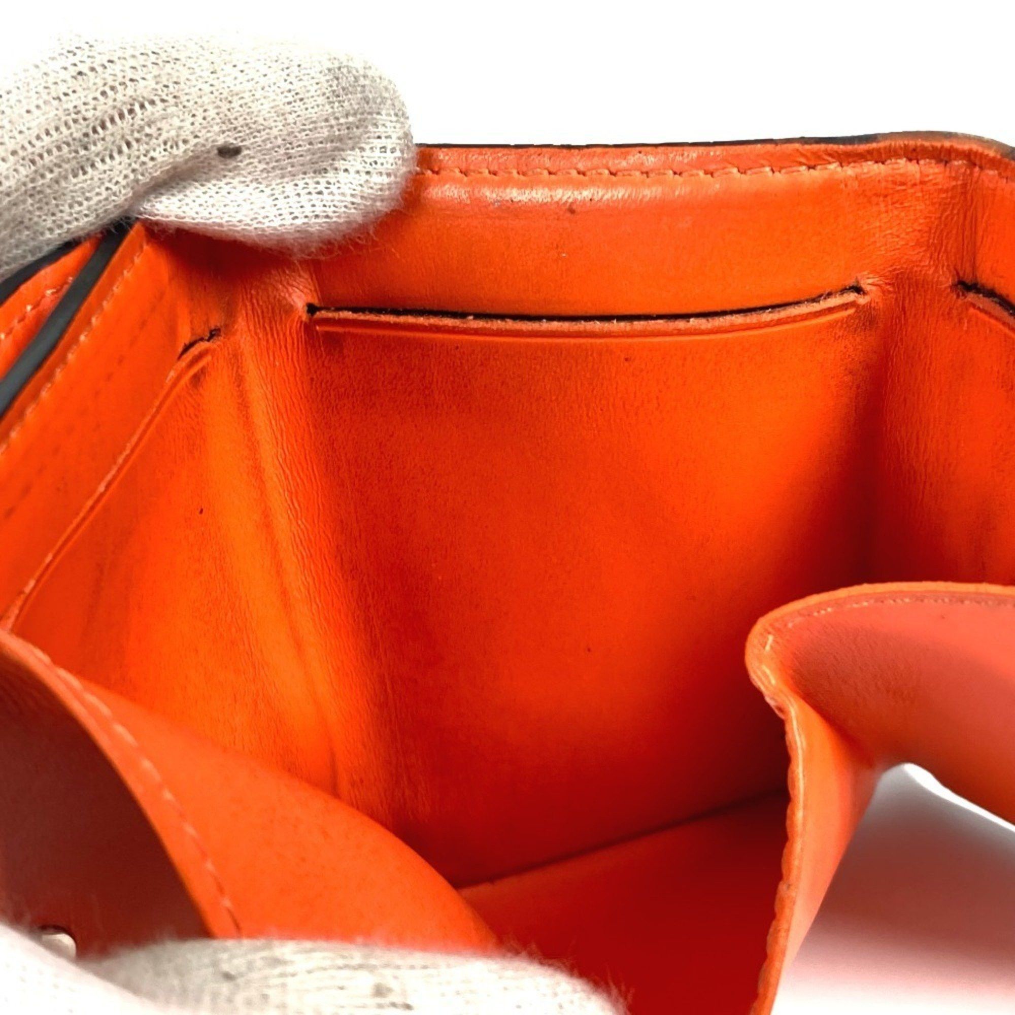 Louis Vuitton LOUIS VUITTON M69245 Taiga Rama Discovery Compact Wallet Tri-fold Leather Monogram Canvas Men's Women's Volcano Orange Size ONE SIZE - 13 Thumbnail