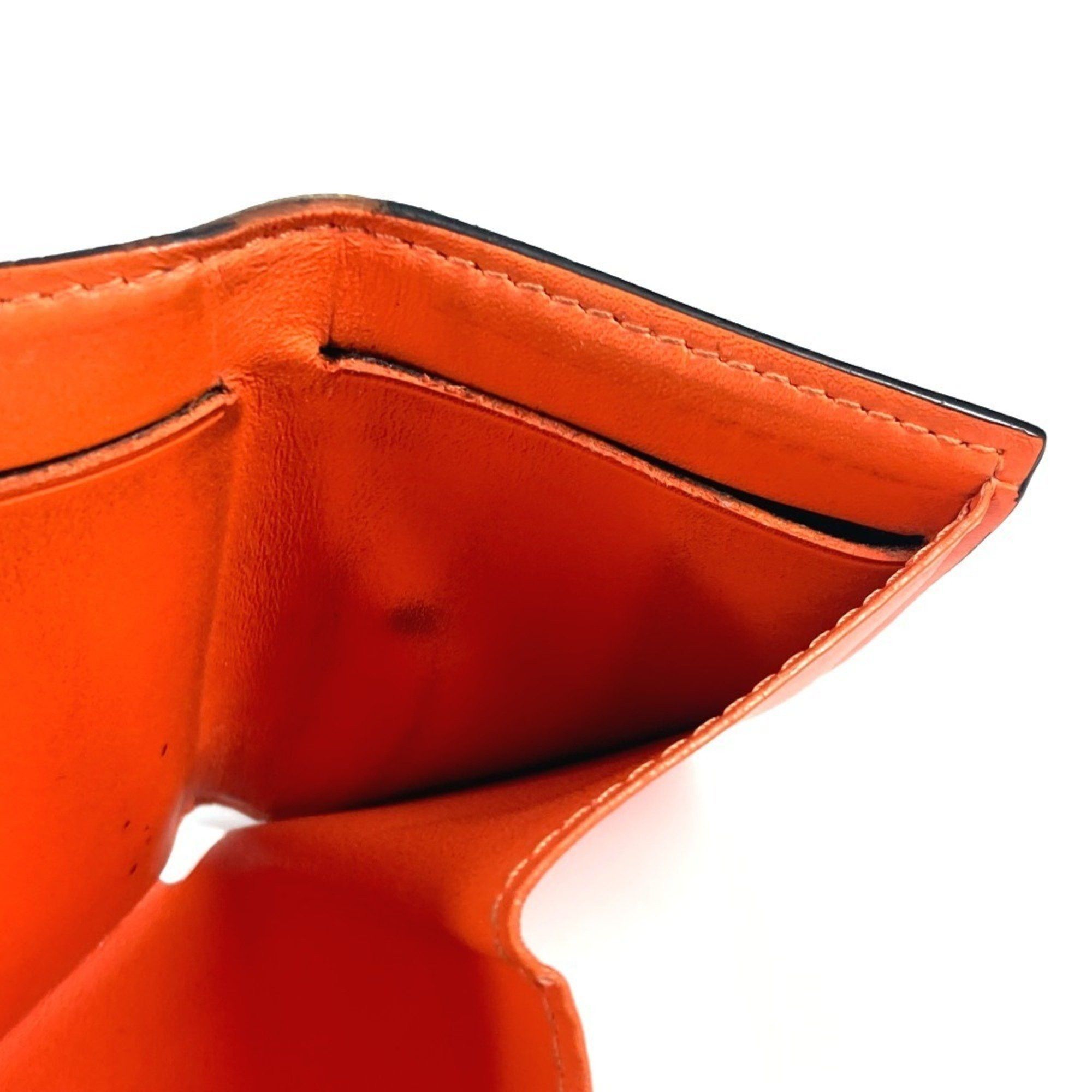 Louis Vuitton LOUIS VUITTON M69245 Taiga Rama Discovery Compact Wallet Tri-fold Leather Monogram Canvas Men's Women's Volcano Orange Size ONE SIZE - 12 Thumbnail