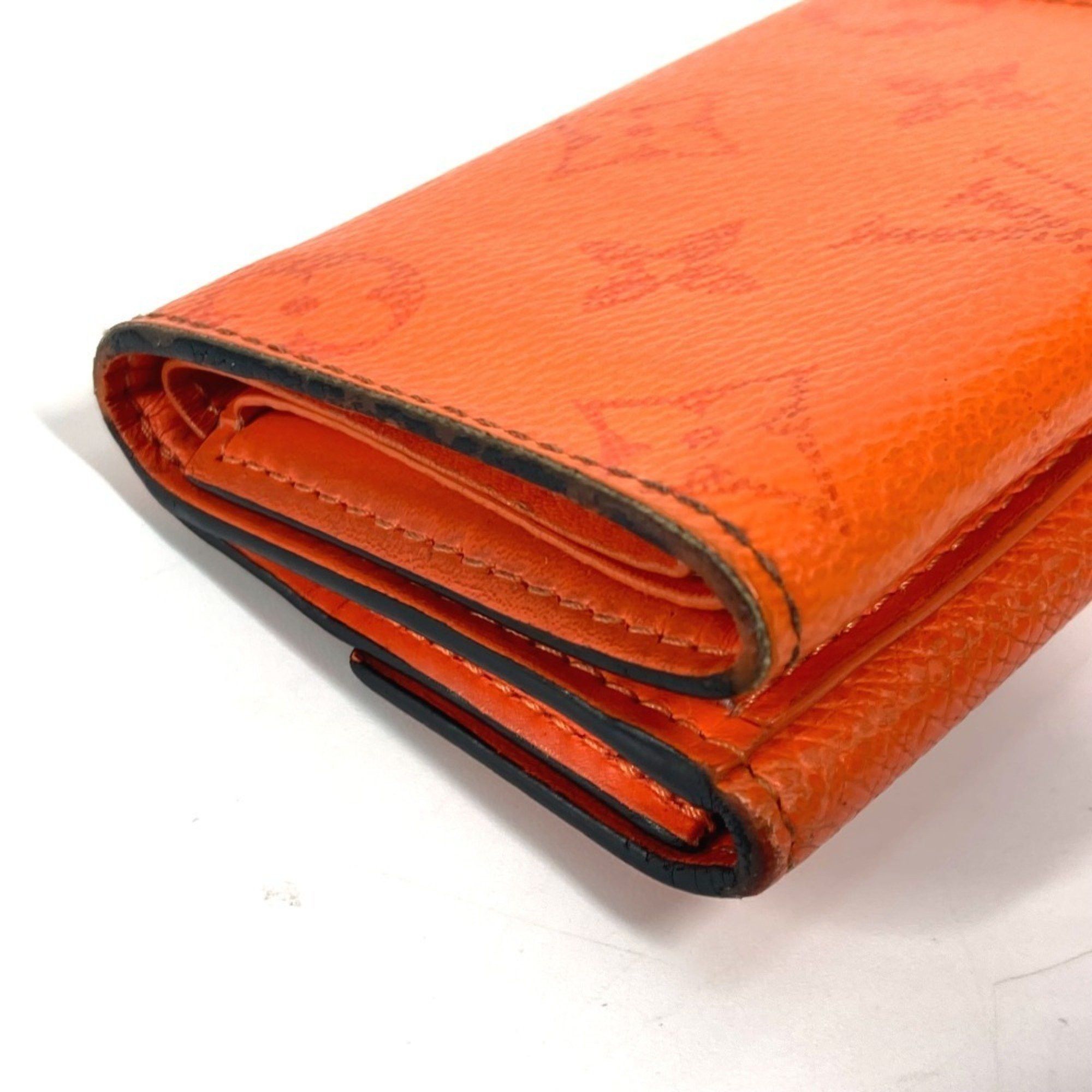 Louis Vuitton LOUIS VUITTON M69245 Taiga Rama Discovery Compact Wallet Tri-fold Leather Monogram Canvas Men's Women's Volcano Orange Size ONE SIZE - 8 Thumbnail