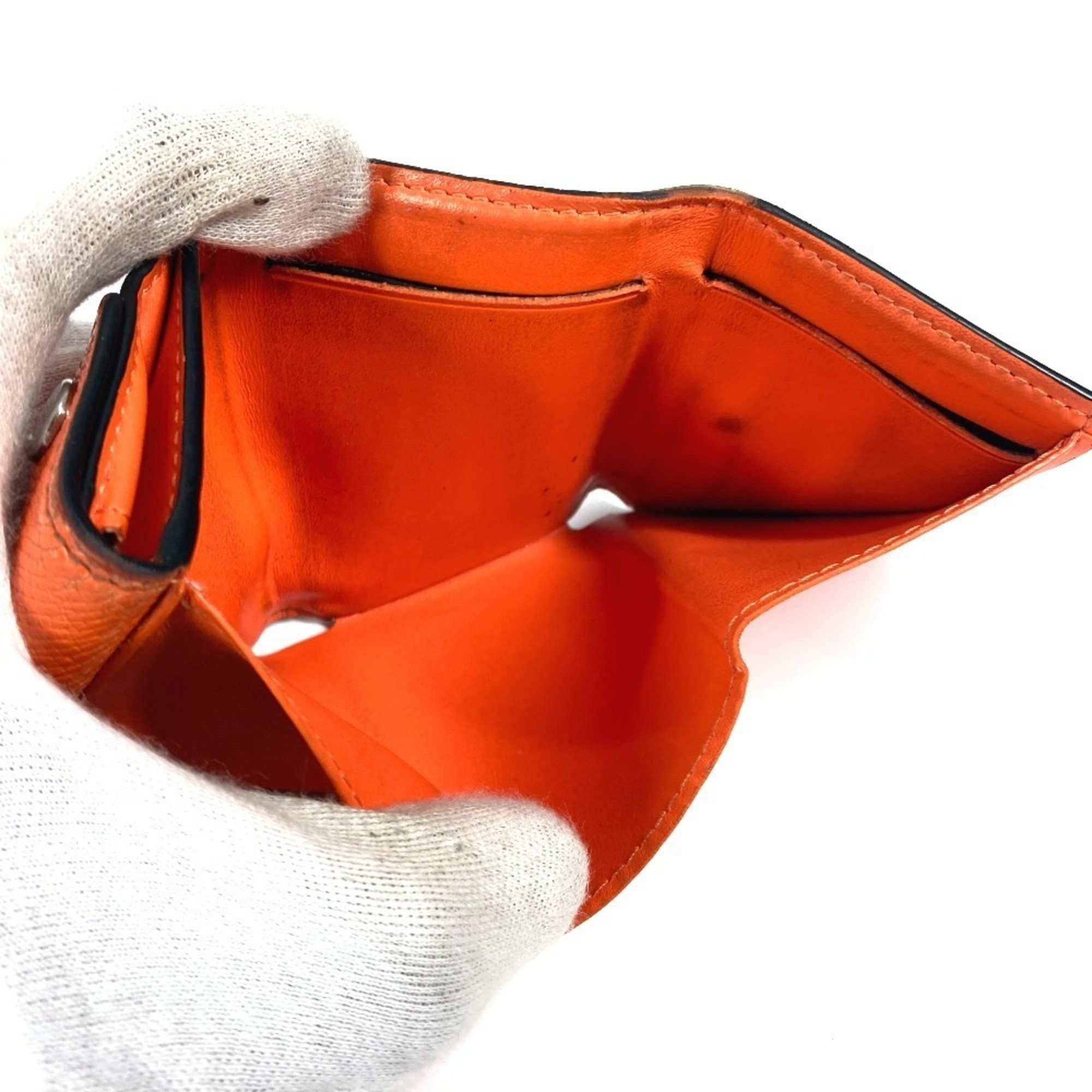 Louis Vuitton LOUIS VUITTON M69245 Taiga Rama Discovery Compact Wallet Tri-fold Leather Monogram Canvas Men's Women's Volcano Orange Size ONE SIZE - 11 Thumbnail