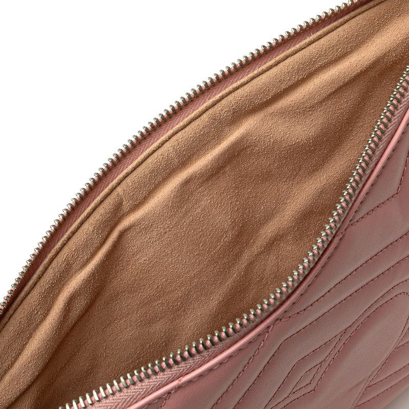 Gucci Gucci Gucci GG Marmont Leather Clutch Bag Leather Clutch Bag 525541 Size ONE SIZE - 6 Thumbnail