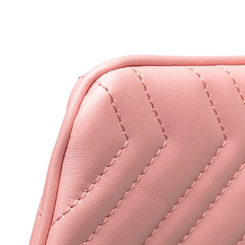 Gucci Gucci Gucci GG Marmont Leather Clutch Bag Leather Clutch Bag 525541 Size ONE SIZE - 4 Thumbnail