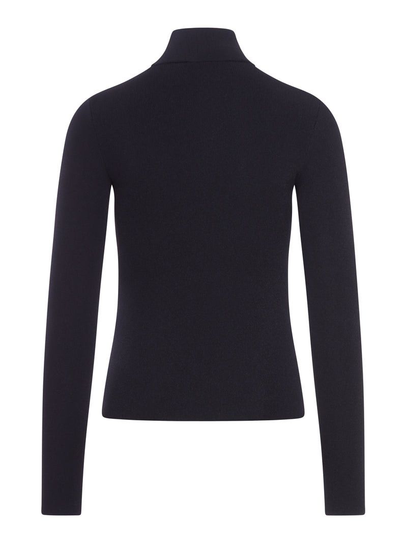 Balenciaga VISCOSE NANO BB HIGH NECK SWEATER Size S / US 4 / IT 40 - 2 Thumbnail