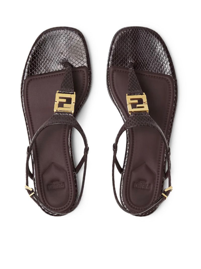 Fendi FFOLD FLIP FLOPS Size US 10 / IT 40 - 5 Thumbnail