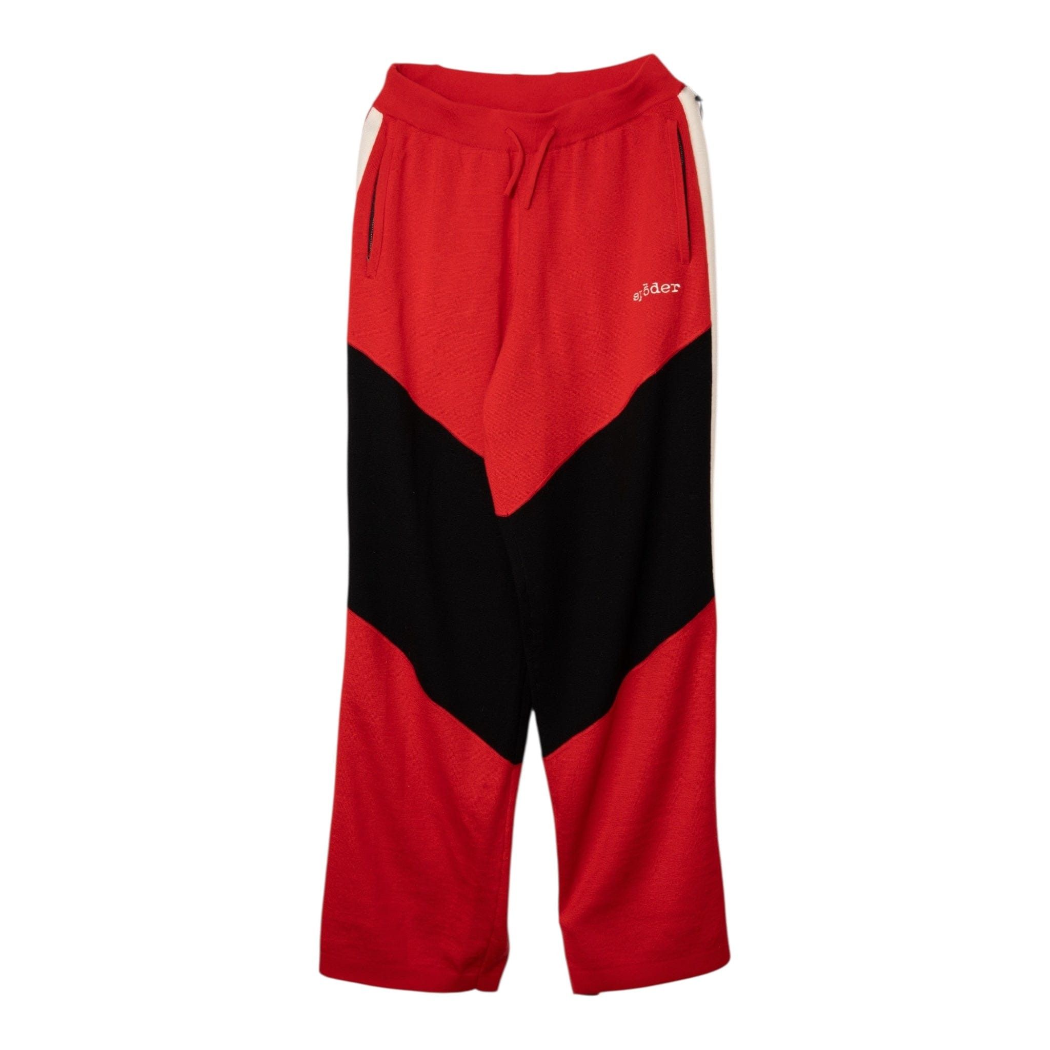 Knit 5 Track Pants Red