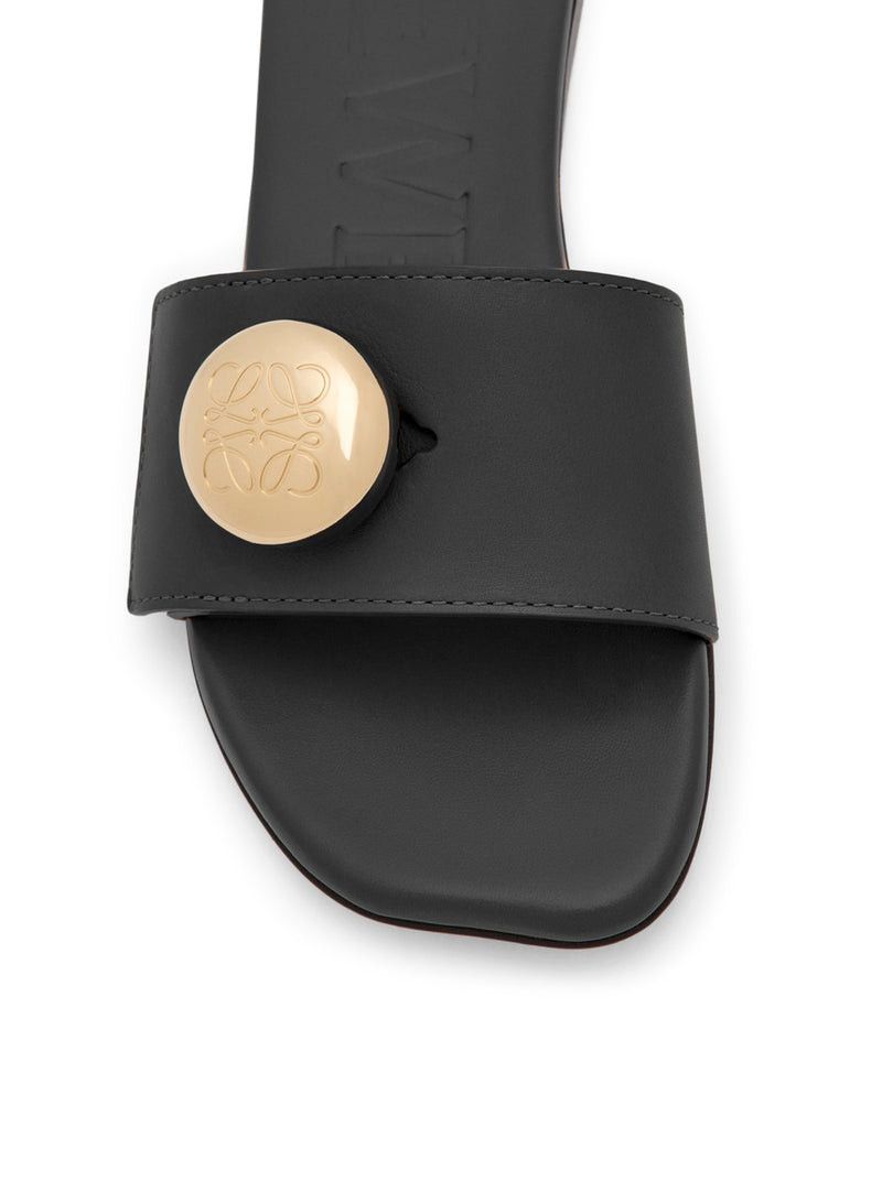 Loewe PEBBLE CALFSKIN SLIDE Size US 10 / IT 40 - 5 Thumbnail