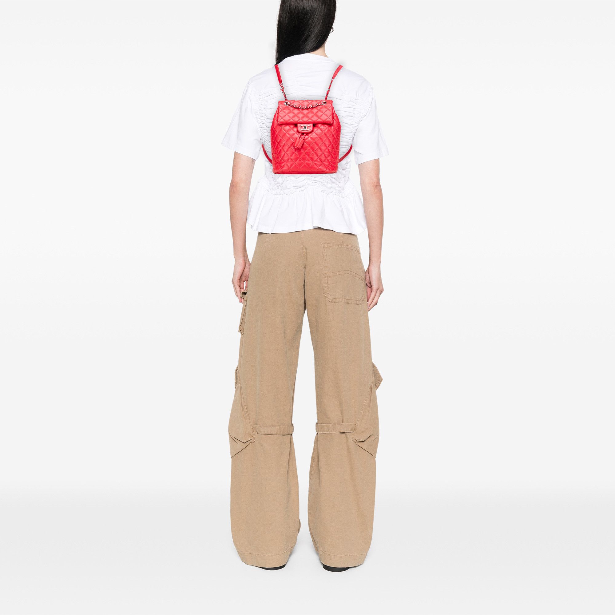 Chanel Chanel Small Lambskin Urban Spirit Backpack Size ONE SIZE - 11 Thumbnail