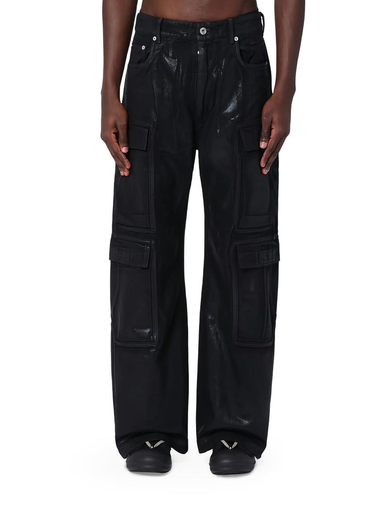 Rick Owens DOUBLE CARGO JEANS Size US 33 - 3 Thumbnail