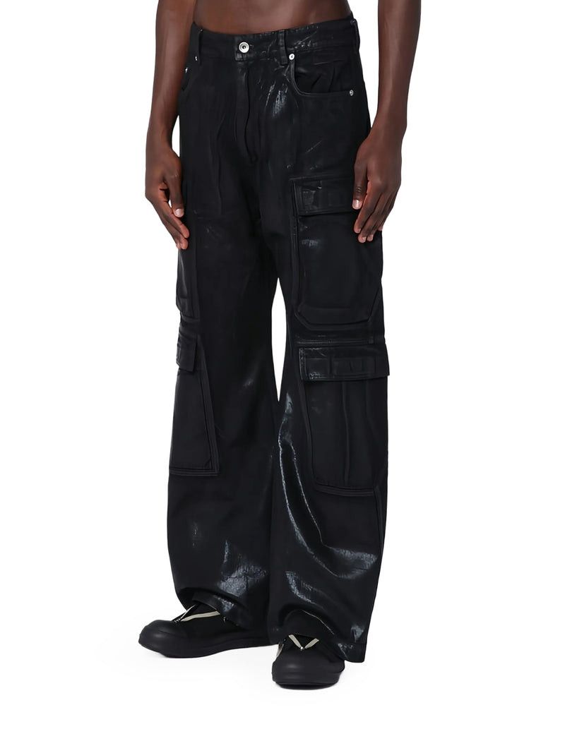 Rick Owens DOUBLE CARGO JEANS Size US 33 - 4 Thumbnail