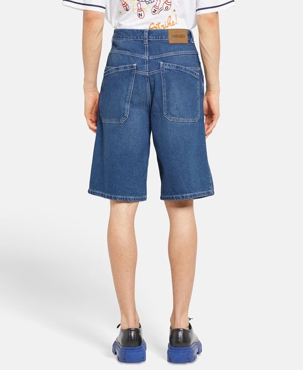 Kenzo Denim shorts Size US 35 - 3 Thumbnail