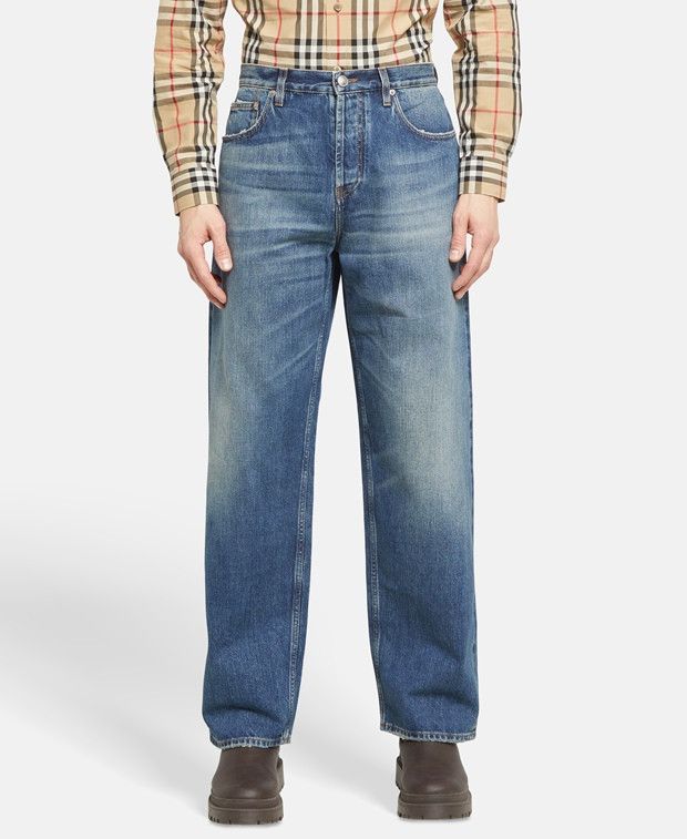 Burberry Hawkin Relaxed Fit Jeans Size US 33 - 2 Thumbnail