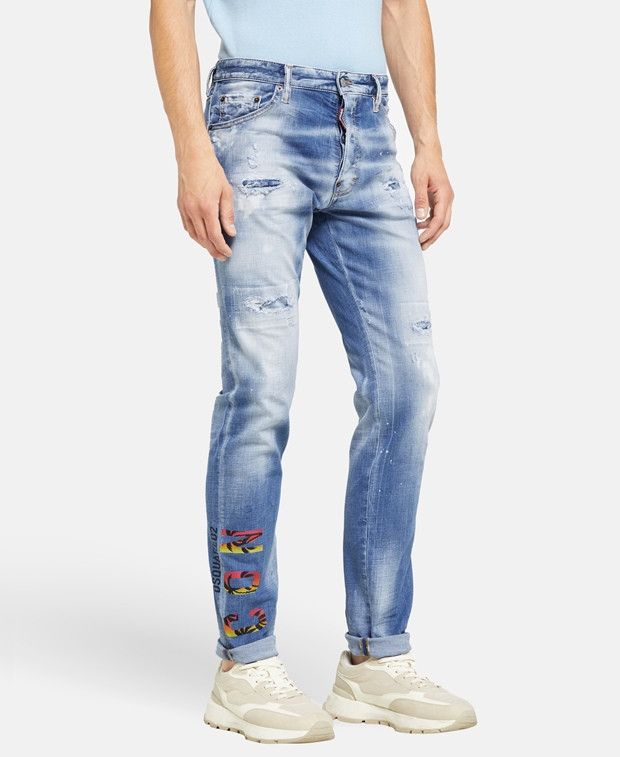 Dsquared2 Cool guy jean Slim fit jeans Size 46R - 2 Thumbnail
