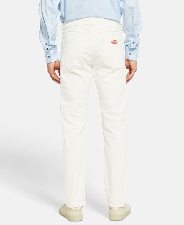 Kenzo BLEACHED BARA SLIM JEANS Slim fit jeans Size US 29 - 3 Thumbnail