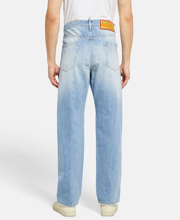 Dsquared2 Pac-Man 642 Jean Straight leg jeans Size 46R - 3 Thumbnail