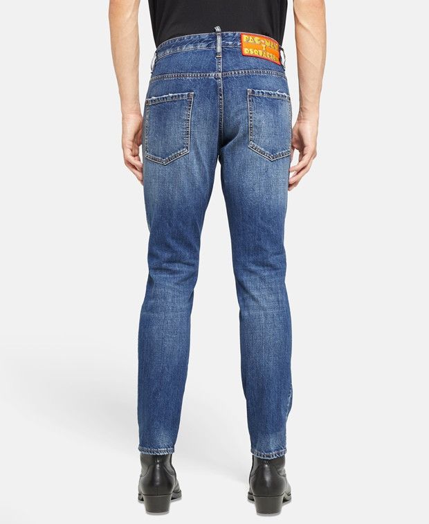 Dsquared2 Pac-man skater jean Slim fit jeans Size 50R - 3 Thumbnail