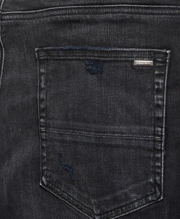 Amiri FLOCKED TRACK JEAN Slim fit jeans Size US 30 / EU 46 - 2 Thumbnail