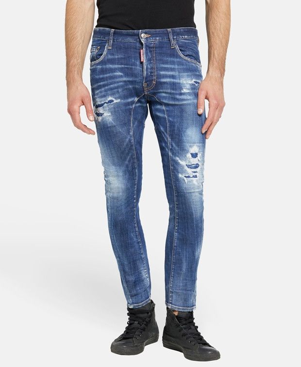 Dsquared2 Tidy biker jean Slim fit jeans Size 46R - 2 Thumbnail