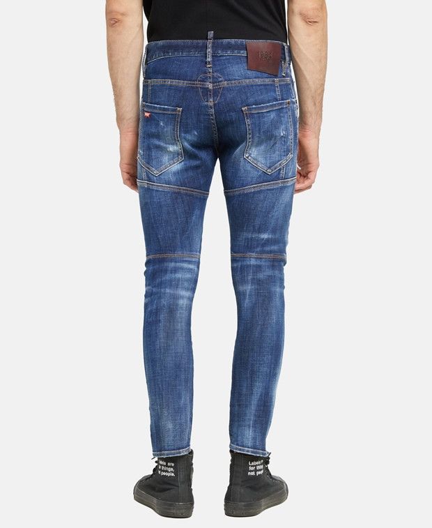 Dsquared2 Tidy biker jean Slim fit jeans Size 46R - 3 Thumbnail