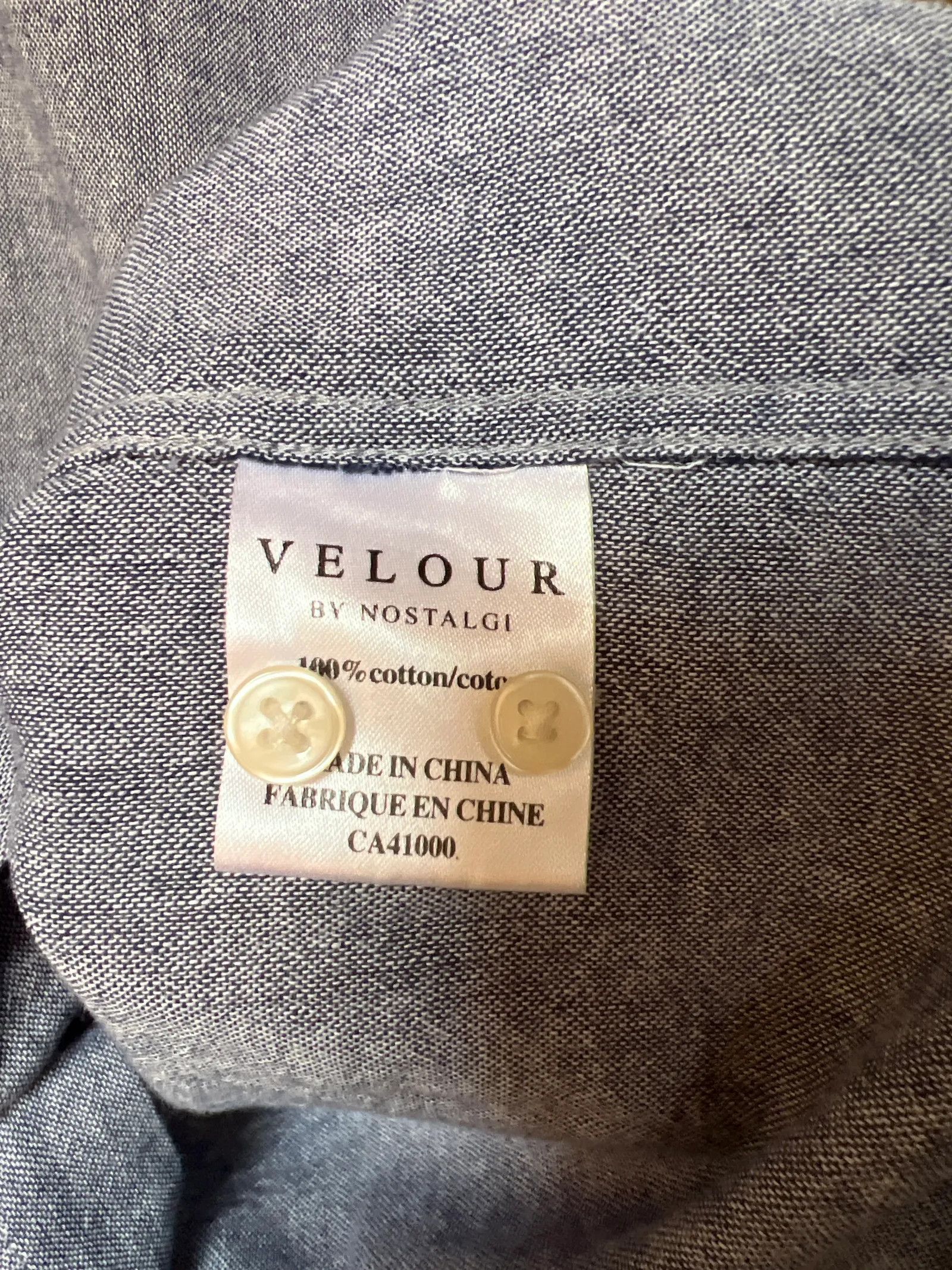 Velour Velour Shirt Size US S / EU 44-46 / 1 - 3 Thumbnail
