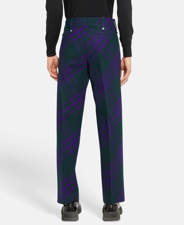 Burberry Wool trousers Size 50R - 3 Thumbnail